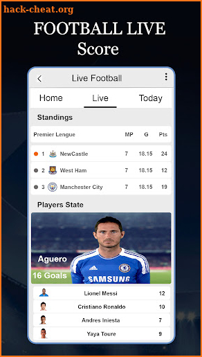 Live Football App : Live Score screenshot