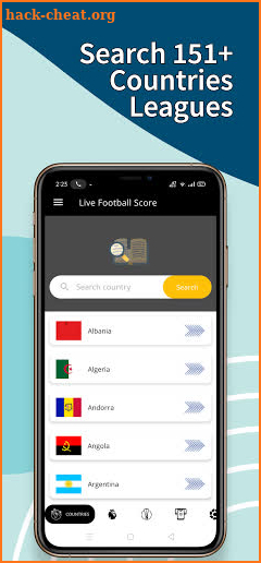 Live Football App : Live Statistics | Live Score screenshot