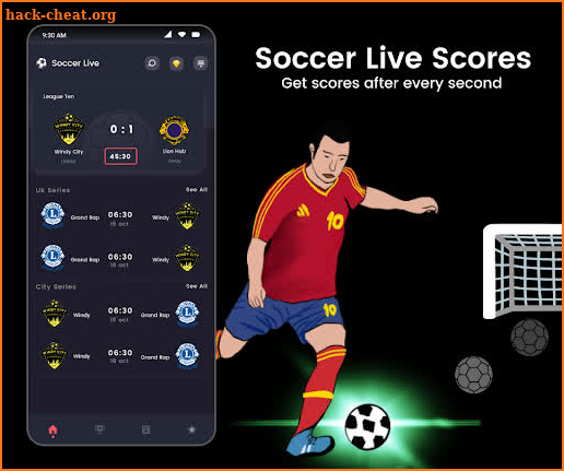 Live Football Score:  Soccer screenshot