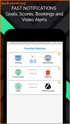 live Football Scores - Cricket Score screenshot
