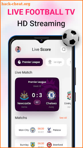 Live Football Scores - Soccer screenshot