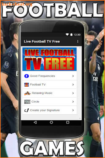 Live Football TV All Channel Free Streaming Guide screenshot