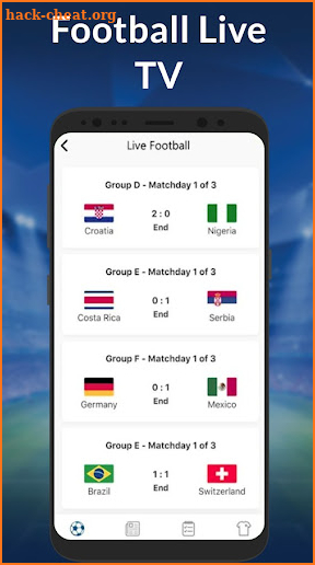 Live Football TV HD Mobile screenshot