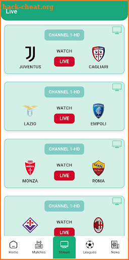 Live Football TV HD Streaming screenshot