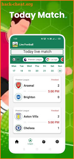 Live Football TV Live Score screenshot
