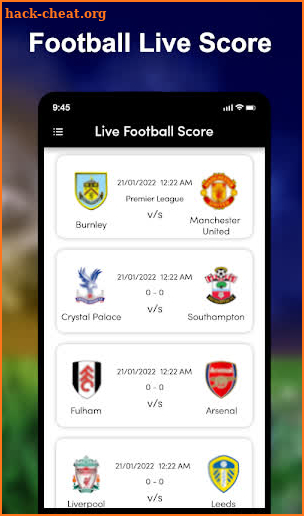 Live Football TV : Soccer 2022 screenshot