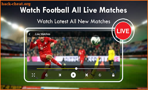 Live Football TV stream HD screenshot