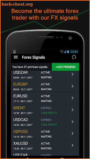 Live Forex Signals - Guides and Tips for FX Trades screenshot