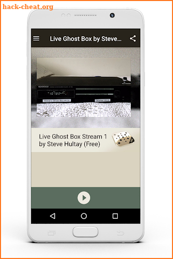 Live Ghost Box by Steve Hultay screenshot