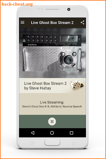 Live Ghost Box Stream 2 screenshot