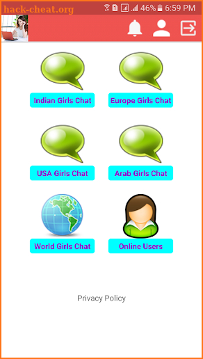 Live Girls Online Chat screenshot