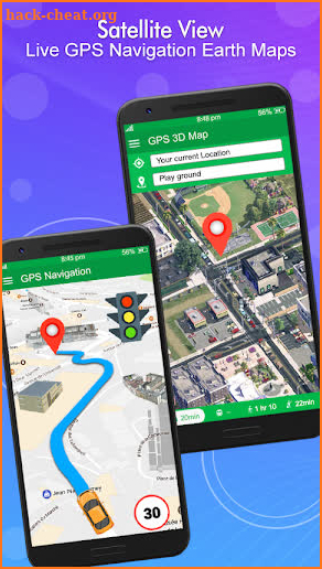 Live GPS Navigation Earth Maps - Street View Live screenshot