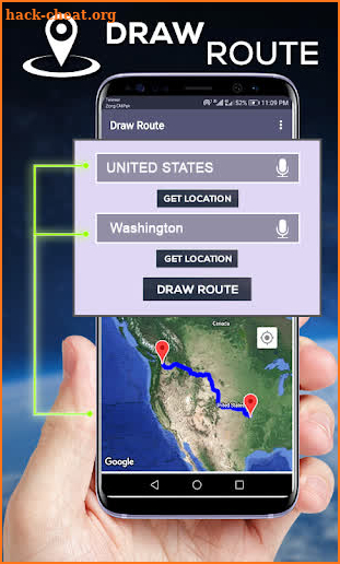 Live GPS Satellite View Maps & Voice Navigation screenshot