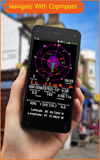 Live GPS Status & Street View Maps screenshot