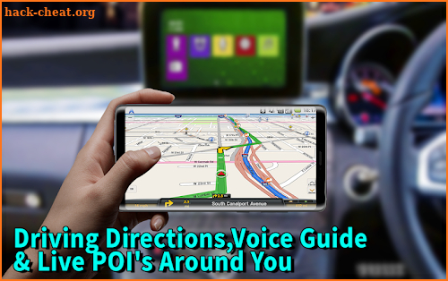 Live GPS Street Route: Drive & Navigate With Voice screenshot