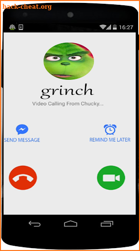 Live grinch  Video Call screenshot