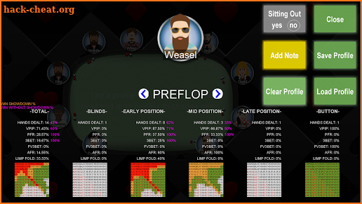 Live Hold'em Hud Pro screenshot