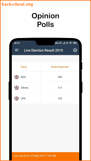 Live India Election Result 2019 screenshot