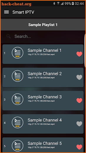 Live IP TV - M3U Stream Player screenshot