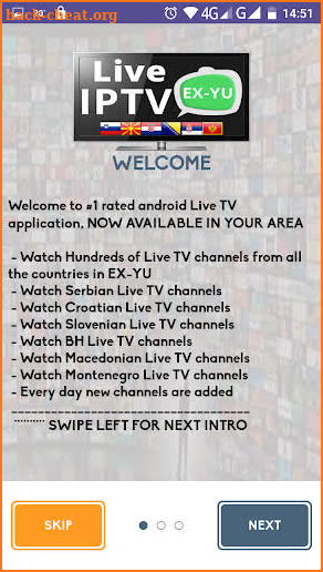 LIVE IPTV EX-YU screenshot