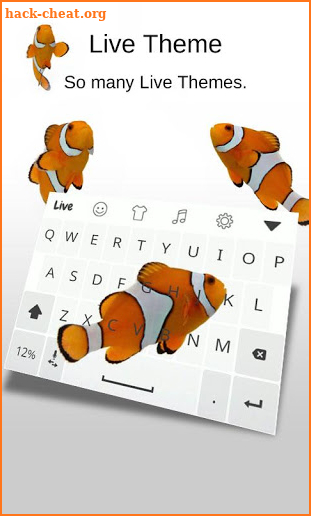 Live Keyboard Animation Emoji screenshot