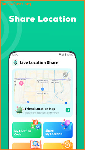 Live Location Share screenshot