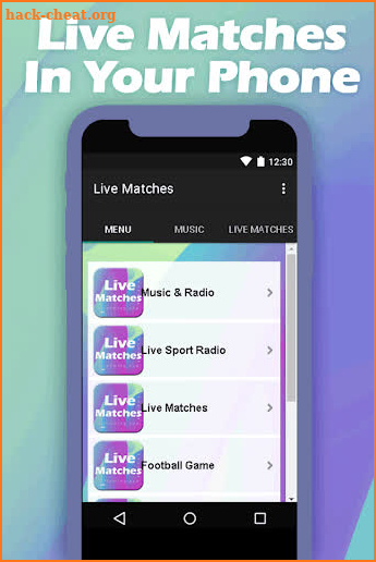 Live Matches streaming App Football Guide screenshot