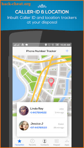 Live Mobile Number Navigation screenshot
