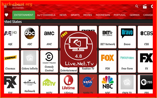 Live Net TV 2021 : Guide All Live Channels Free screenshot