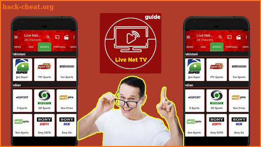 Live Net TV 2021 Live TV Guide All Live Channels ✅ screenshot