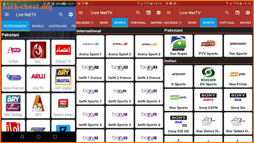 Live Net TV 2021 Live TV - Tips screenshot