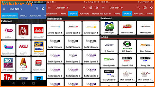 Live Net TV 4.9 Live TV Tips All Live Channels screenshot