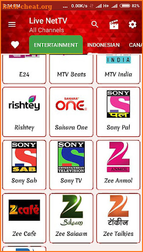 Live Net TV & All Live Channels Helper screenshot