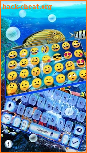 Live Ocean Dolphin Keyboard Theme screenshot