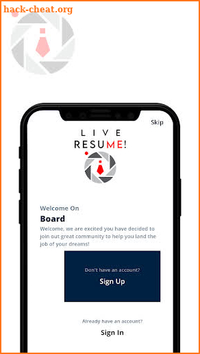 Live ResuME! screenshot