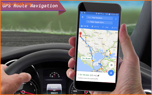 live roads - voice gps navigation, offline maps screenshot