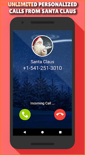 Live Santa Claus Call & Chat Simulator -Call Santa screenshot