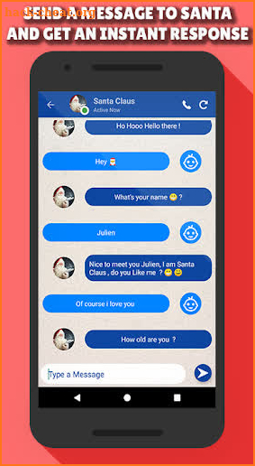 Live Santa Claus Call & Chat Simulator -Call Santa screenshot
