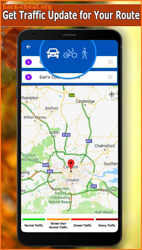 Live Satellite View GPS Map Travel Navigation screenshot