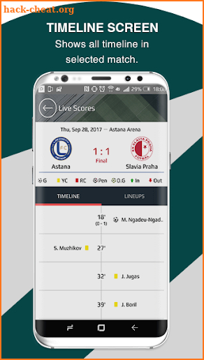 Live Score – Live Football Updates screenshot