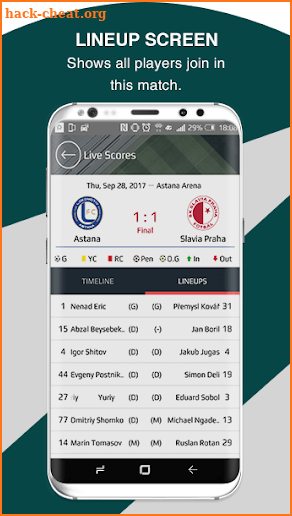 Live Score – Live Football Updates screenshot