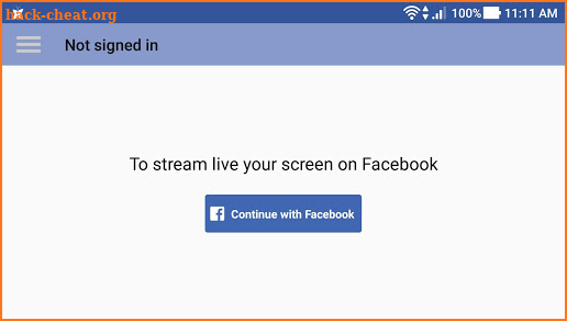 Live Screen for Facebook screenshot