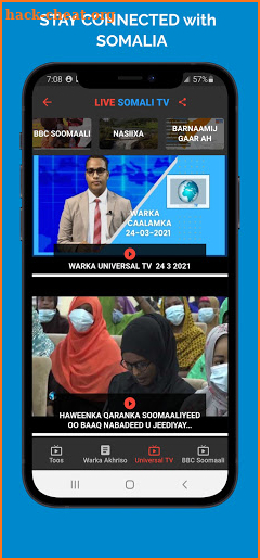 Live Somali TV screenshot