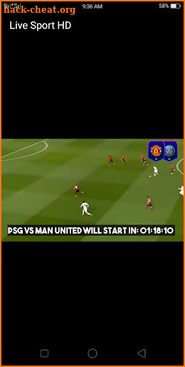 Live Sport HD screenshot