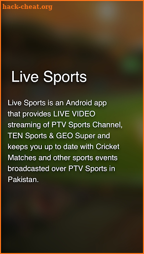 Live Sports HD screenshot