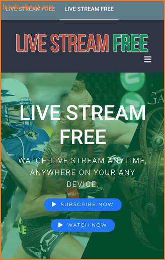 Live Stream Free screenshot