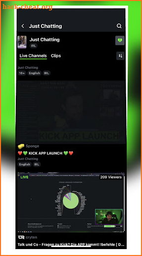 Live Streaming Kick Assistant screenshot