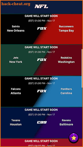 Live Streaming NFL NBA NCAA screenshot