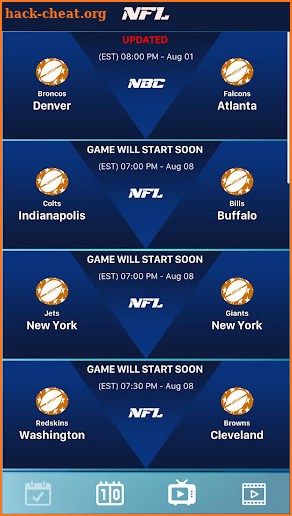 Live Streams of NFL 2021-22 screenshot