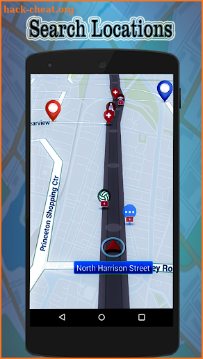 Live Street View,Voice Search and map navigation screenshot